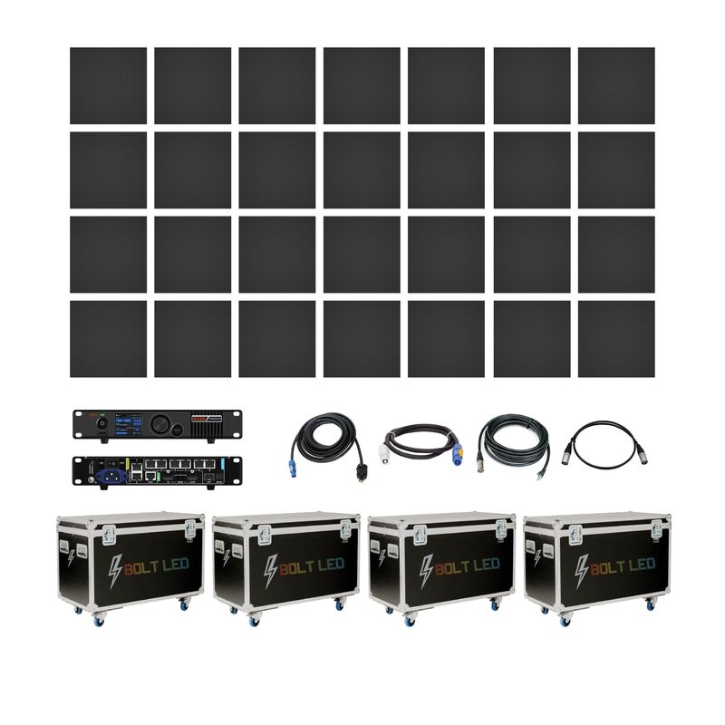 2.6MM INDOOR LED VIDEO WALL SYSTEM PACKAGE | 6.56' FT x 11.48' FT