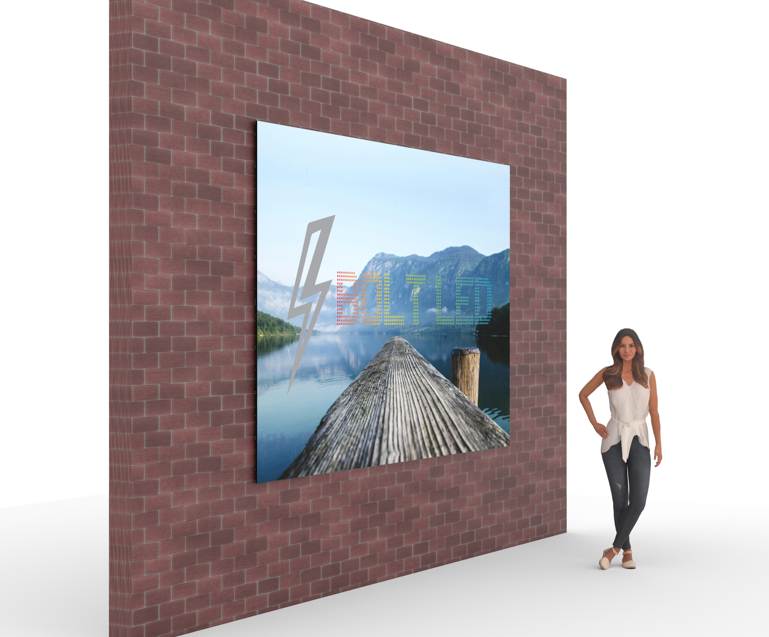 1.95MM INDOOR WALL MOUNT LED VIDEO WALL SYSTEM PACKAGE | 6.56' FT X 9.84' FT