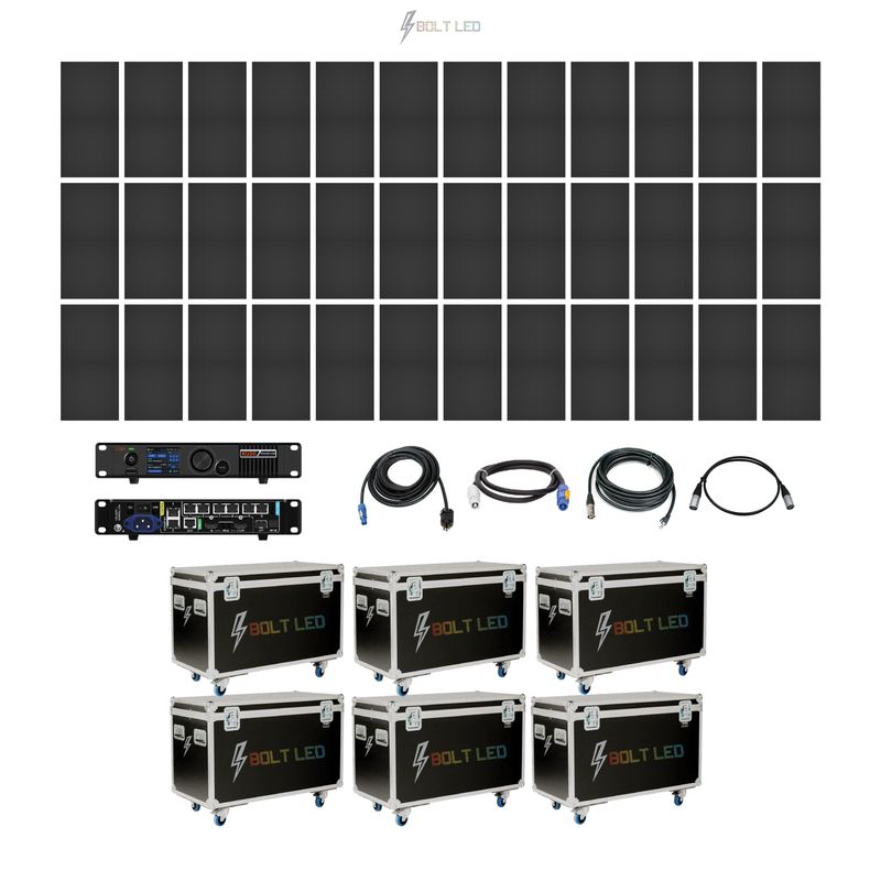 2.9MM OUTDOOR LED VIDEO WALL SYSTEM PACKAGE | 9.84' FT X 19.69' FT