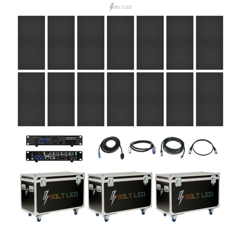 2.9MM OUTDOOR LED VIDEO WALL SYSTEM PACKAGE | 6.56' FT x 11.48' FT