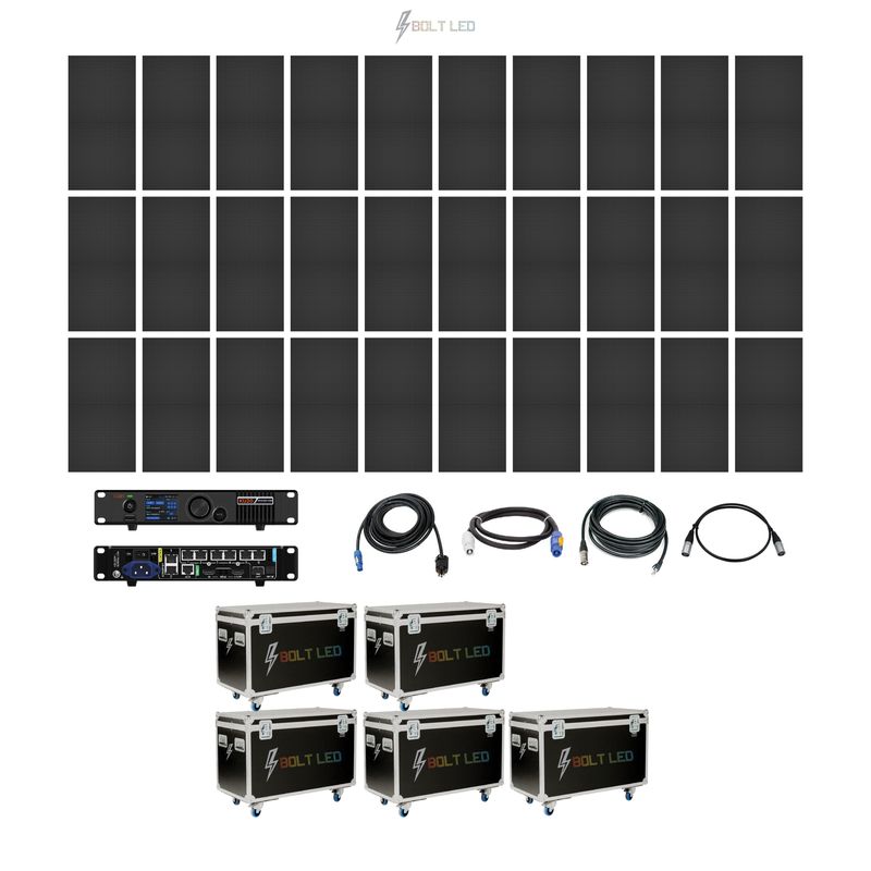 2.9MM OUTDOOR LED VIDEO WALL SYSTEM PACKAGE | 9.84' FT X 16.40' FT