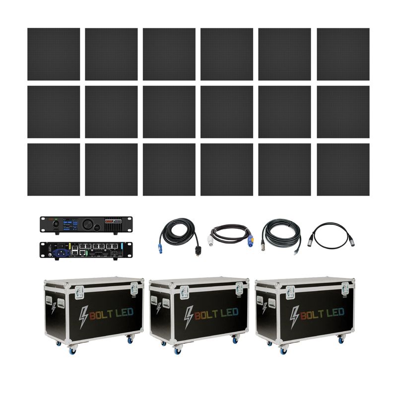 3.91MM OUTDOOR LED VIDEO WALL SYSTEM PACKAGE | 4.92' FT X 9.84' FT