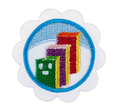 DAISY COOKIE GOAL SETTER BADGE