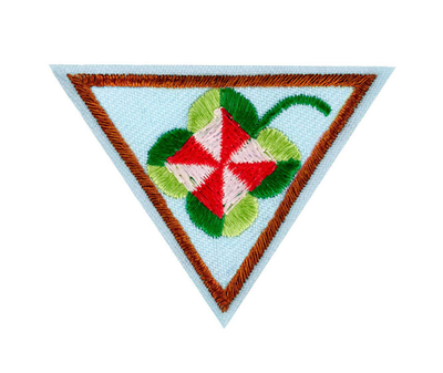 BROWNIE SHAPES IN NATURE BADGE
