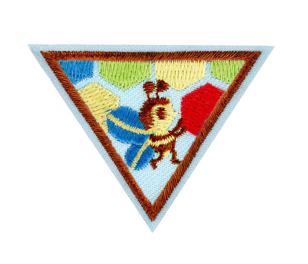BROWNIE DESIGN WITH NATURE BADGE