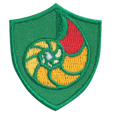 NAUTILUS SHELL TROOP CREST