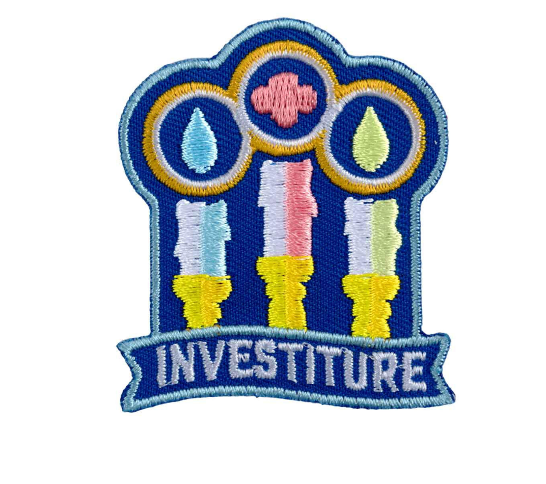 INVESTITURE CANDLES FUN PATCH