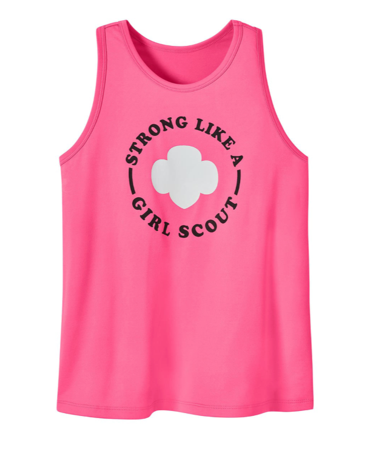 GIRLS&#39; STRONG AS A GS ACTIVE TANK XL