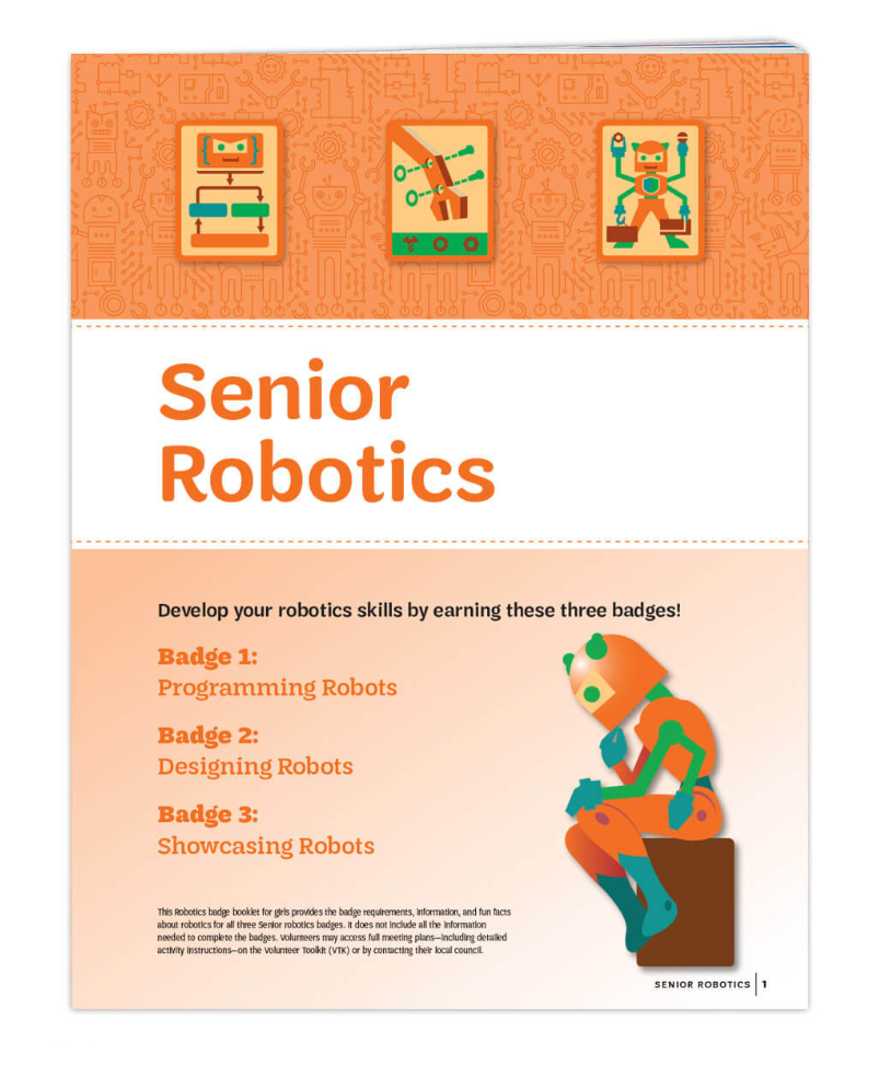 Senior Robotics Badge Requirement Pamphlet