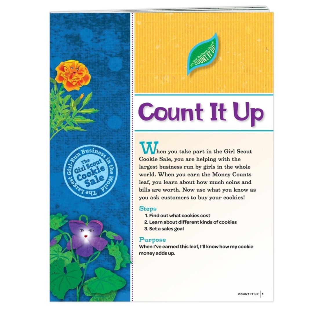 Daisy Count it Up Badge Requirement Pamphlet