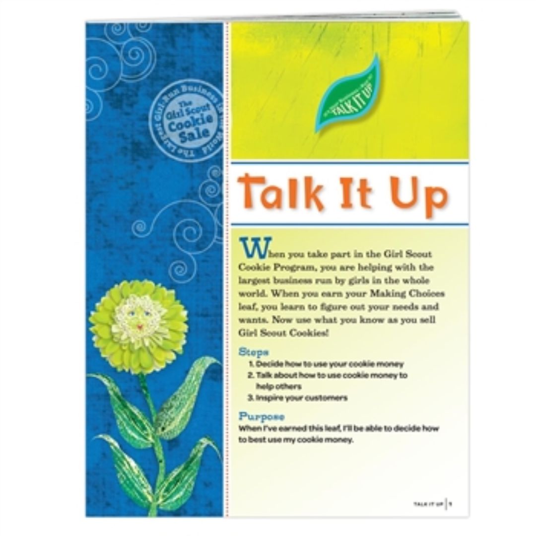 Daisy Talk it Up Badge Requirement Pamphlet