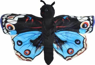 Huggers Blue Pansy Butterfly