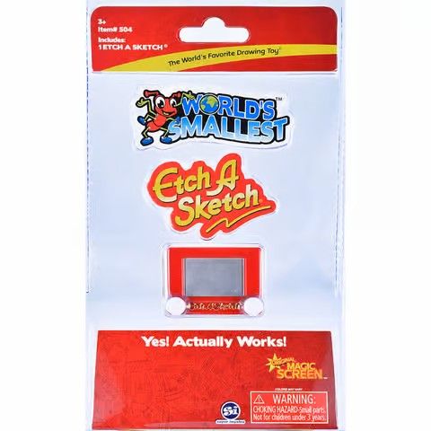 World&#39;s Smallest Etch A Sketch