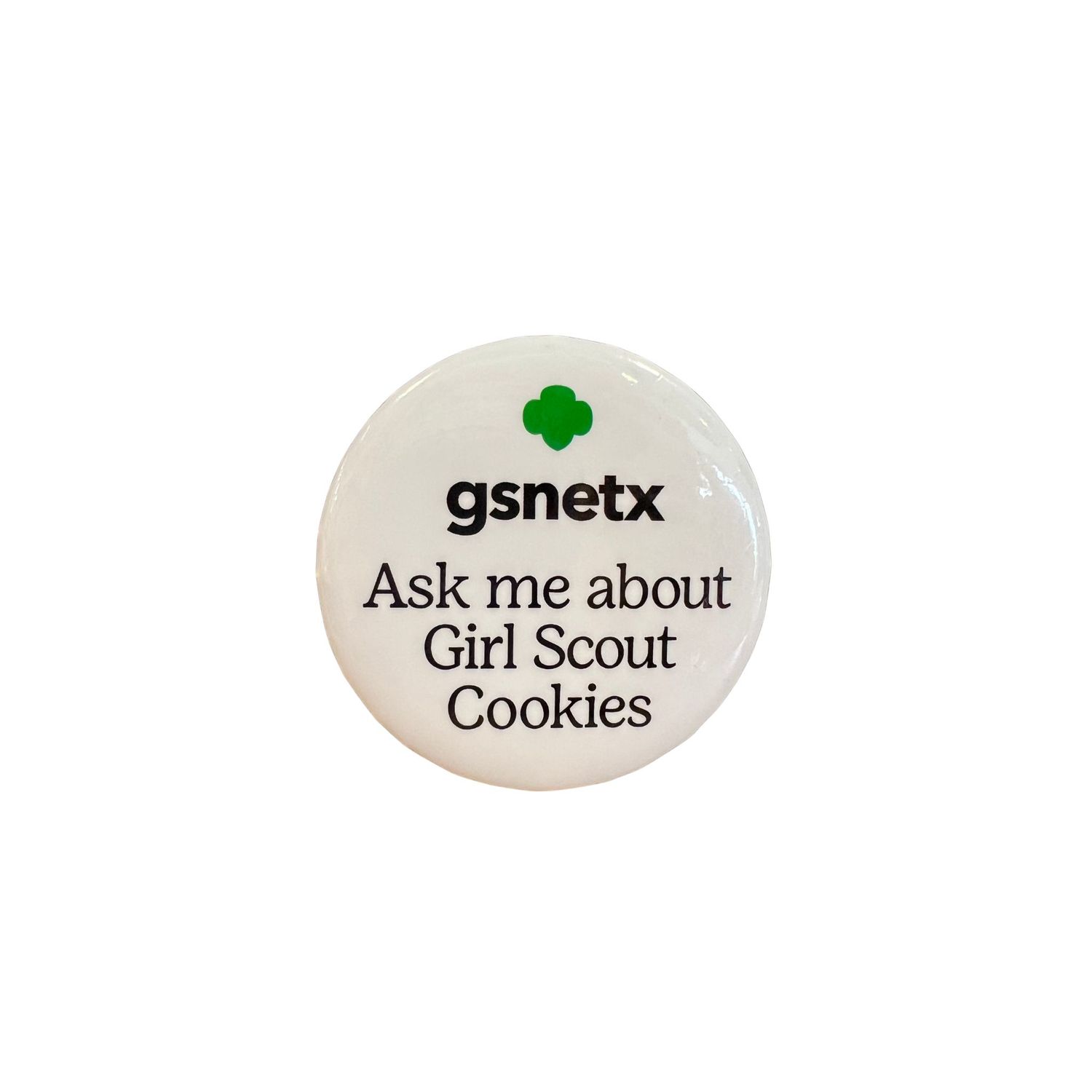 2021 ASK ME ABOUT GIRL SCOUT COOKIES PIN