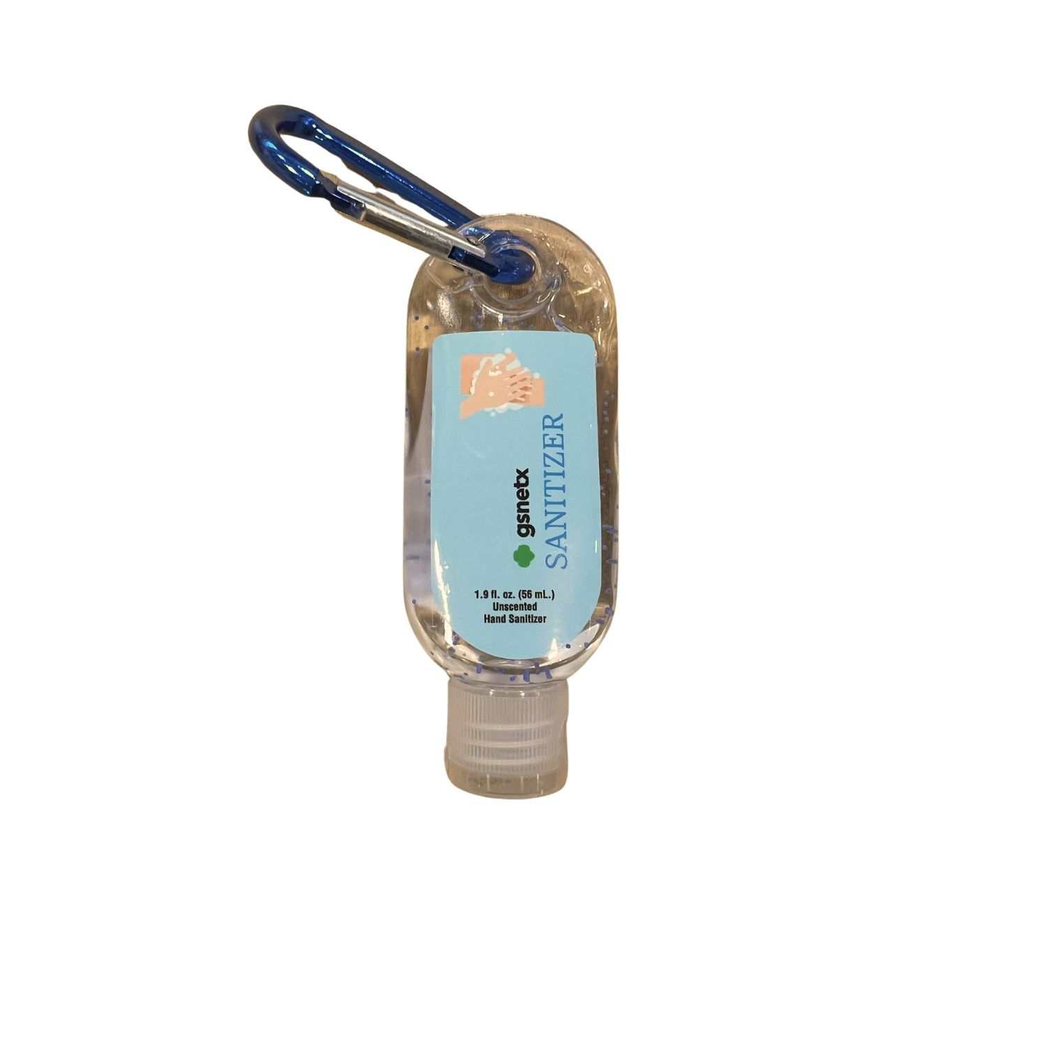MINI HAND SANITIZER W/ CARABINER