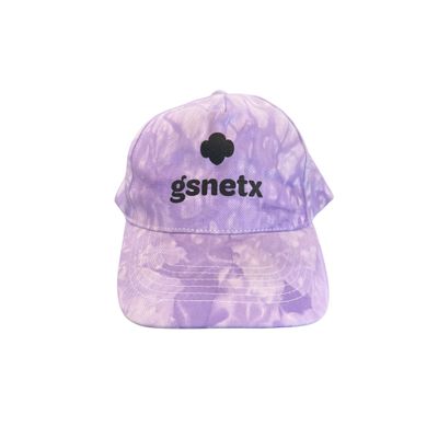 Tie Dye Purple Baseball Hat