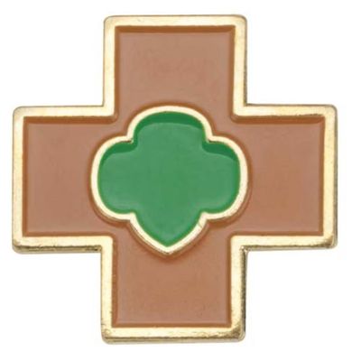 Brownie Safety Award Pin