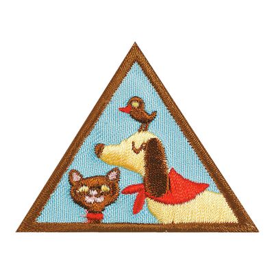 BROWNIE PETS BADGE