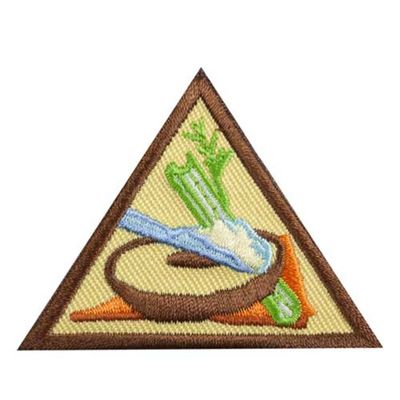 BROWNIE SNACKS BADGE