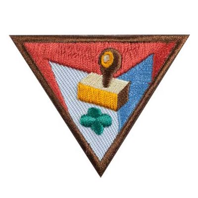 BROWNIE LETTERBOXER BADGE
