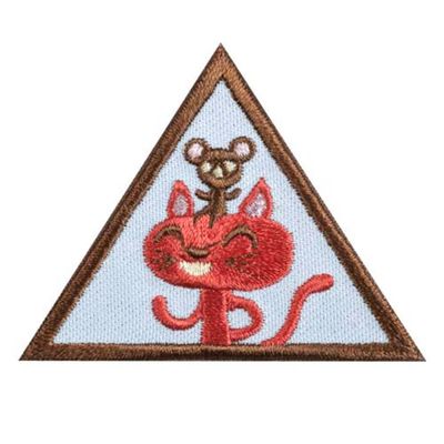 BROWNIE MAKING FRIENDS BADGE