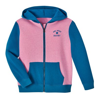 Daisy Zip-Up Hoodie Sweatshirt