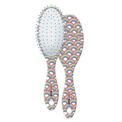 SCENTED HAIRBRUSH- RAINBOW PLAYGROUND