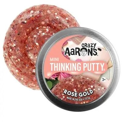 CRAZY AARON&#39;S THINKING PUTTY- ROSE GOLD