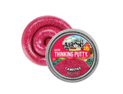 Crazy Aaron&#39;s mini thinking putty - campfire