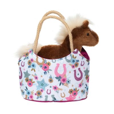 COWGIRL BOOTS SAK W/ HORSE