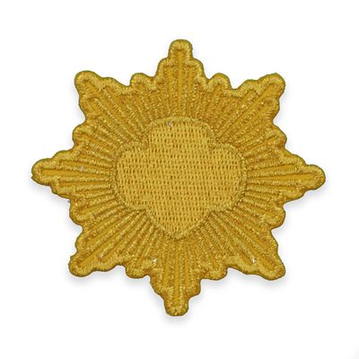 GS GRADUATION REGALIA GOLD AWARD EMBLEM PATCH