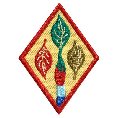 CADETTE OUTDOOR ART APPRENTICE BADGE