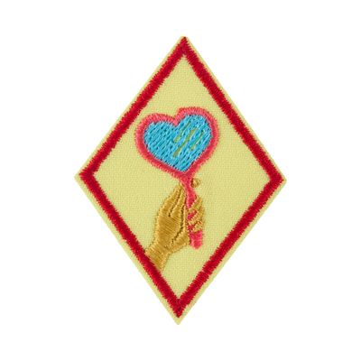 CADETTE OUTSIDE THE MIRROR BADGE