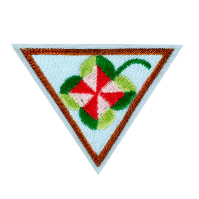 BROWNIE SHAPES IN NATURE BADGE