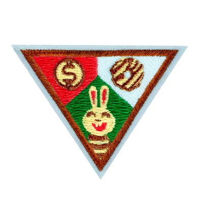 BROWNIE COOKIE DECISION MAKER BADGE