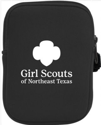 GSNETX TUMBLER BOTTLE POUCH- BLACK