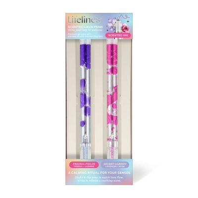 Lava Pen Set - 2-Pack (Pink / Purple)