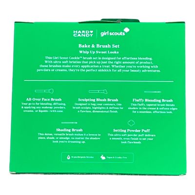 HARD CANDY x GIRL SCOUTS BAKE &amp; BLEND BRUSH SET