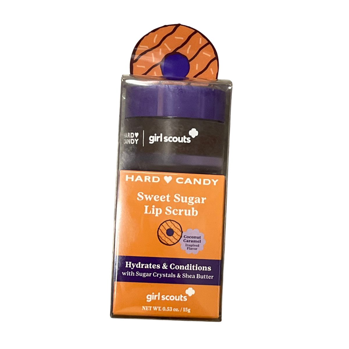 HARD CANDY x GIRL SCOUTS SWEET SUGAR LIP SCRUB - COCONUT CARAMEL