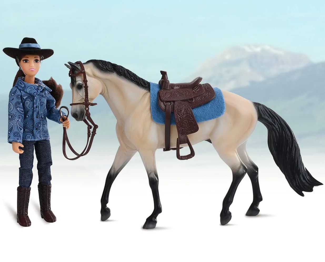 BREYER: WESTERN HORSE &amp; RIDER