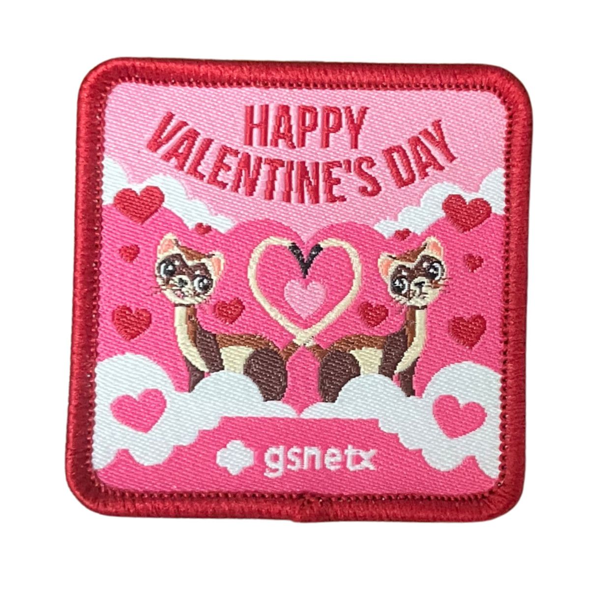 2026 HAPPY VALENTINE&#39;S DAY FUN PATCH- GSNETX