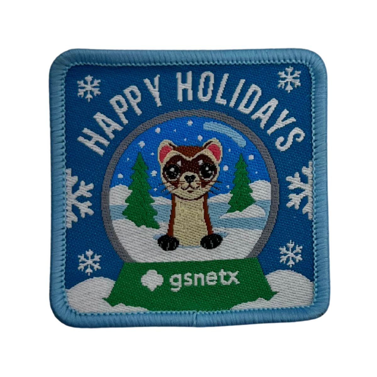 2025 HAPPY HOLIDAYS FUN PATCH- GSNETX