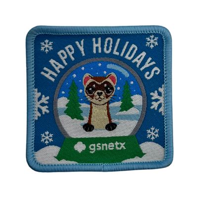 2025 HAPPY HOLIDAYS FUN PATCH- GSNETX