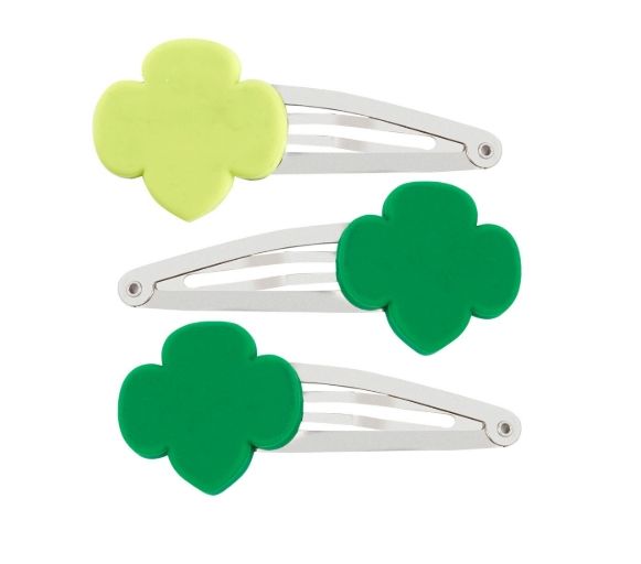 TREFOIL FUN FINDS TRIO HAIR CLIP