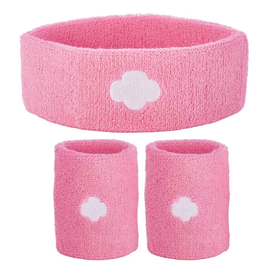 GIRLS TREFOIL SWEATBAND SET