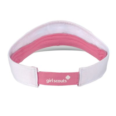 GIRLS TREFOIL ADJUSTABLE VISOR