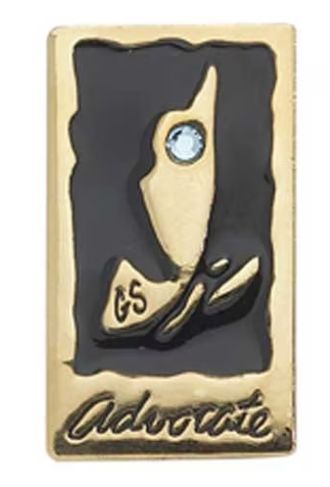 AMBASSADOR YOUR VOICE, YOUR WORLD JOURNEY AWARD ADVOCATE PIN