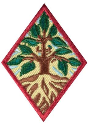 CADETTE TREES BADGE