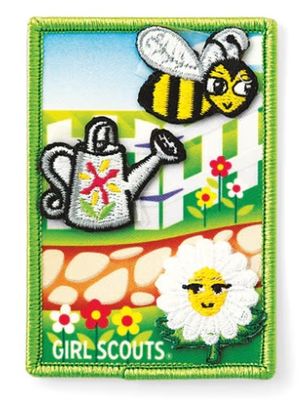 DAISY WELCOME TO THE FLOWER GARDEN JOURNEY AWARD PATCH SET