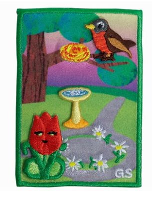 DAISY 5 FLOWERS, 4 STORIES, 3 CHEERS FOR ANIMALS! AWARD PATCH SET